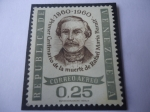 Stamps Venezuela -  Primer Centenario de la Muerte de Rafael  María Baralt, 1860-1960