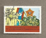Stamps Laos -  40 Aniv. del ejécito popular