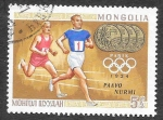 Stamps Mongolia -  515 - Ganadores de la Medalla de Oro Olímpica