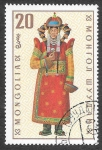 Stamps Mongolia -  527 - Trajes Regionales