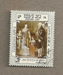 Stamps Laos -  España 84, Cuadro de Goya