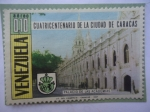 Stamps Venezuela -  Cuatricentenario de la Ciudad de Caracas - Palacio de las Academias.