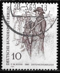 Stamps : Europe : Germany :  Alemania Berlin-cambio