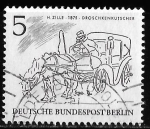 Stamps Germany -  Alemania Berlin-cambio