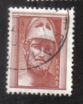 Stamps Greece -  Arte griego antiguo, cabeza de Pericles