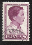 Stamps Greece -  Reyes griegos y reinas, príncipe heredero Constantino