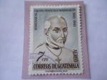 Stamps : America : Guatemala :  Francisco Marroquín Hurtado, 1478-1563 - Homenaje al Obispo Francisco Marroquin 