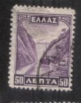 Sellos de Europa - Grecia -  Nuevos sellos diarios, Canal de Corinto tipo II