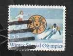 Stamps United States -  1571 - Olimpiadas de invierno para discapacitados