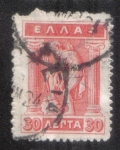 Stamps Greece -  1912 Litho Hermes e Iris, dioses