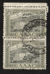 Stamps Greece -  Regreso de las Islas del Dodecaneso a Grecia, Unión del Dodecaneso con Grecia - Monasterio de San Ju