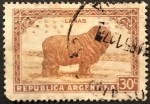 Stamps : America : Argentina :  Lana