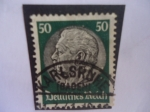 Stamps Germany -  Alemania, Reino - Paul Hindenburg (1847-1934))