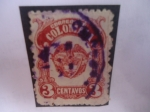 Stamps Colombia -  Escudo Nacional de Colombia - Correos de Colombia.