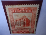Stamps Venezuela -  E.E.U.U. de Venezuela - Oficina Principal Correos de Caracas 1953