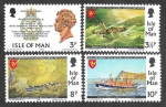 Sellos de Europa - Reino Unido -  36-39 - 600º Aniversario de la Real Institución Nacional de Botes Salvavidas (Isla de Man)