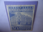 Sellos de America - Venezuela -  E.E.U.U. de Venezuela - Oficina Principal Correos de Caracas 1953