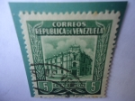 Sellos de America - Venezuela -  República de Venezuela - Oficina Principal Correos de Caracas 1955