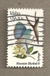 Stamps United States -  Flores y aves-Idaho