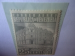 Stamps Venezuela -  República de Venezuela - Oficina Principal Correos de Caracas 1958