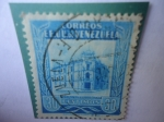 Stamps Venezuela -  E.E.U.U. de Venezuela - Oficina Principal de Comunicaciones Caras, 19553