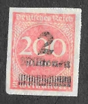 Stamps Germany -  277 - Número