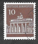 Stamps Germany -  952 - Monumento