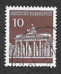 Stamps Germany -  952 - Monumento