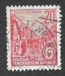 Stamps Germany -  228 - Stalin Boulevard