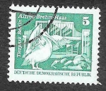Stamps Germany -  1430 - Pelícano (Zoo de Berlín)