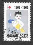 Stamps Hungary -  1532 - Centenario Internacional de la Cruz Roja