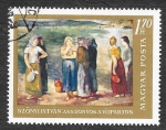 Stamps Hungary -  1866 - Pintura