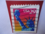 Stamps United States -  Estatua de la Libertad - Serie:1991-1994