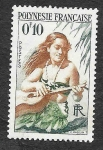 Stamps : Europe : France :  182 - Chica Polinesia (POLINESIA FRANCESA)