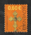 Stamps Slovakia -  547 - Cruz de la iglesia de la Asunción de la Virgen María