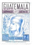 Stamps Guatemala -  personaje