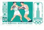 Stamps Mongolia -  OLIMPIADA MOSCU'80