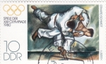 Stamps Germany -  OLIMPIADA MOSCU'80