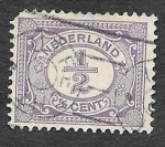 Stamps Netherlands -  55 - Número