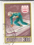 Stamps Mongolia -  OLIMPIADA INNSBRUCK'76