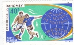 Stamps : Asia : Benin :  MUNDIAL DE FUTBOL MEXICO´70