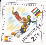 Stamps Hungary -  MUNDIAL DE FUTBOL
