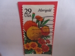 Stamps United States -  Marigold - caléndula