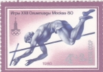 Sellos de Europa - Rusia -  OLIMPIADA MOSCU'80