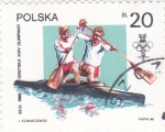 Stamps Poland -  OLIMPIADA SEUL'88