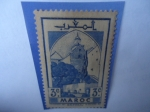 Stamps Morocco -  Mezquita Sefrou- (de la ciudad de Sefrou) Serie:Paisajes y monumentos.