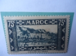 Sellos del Mundo : Africa : Marruecos : Valle del DRAA - Antesala del desierto del Sahara-Serie:Paisajes y Monumentos.