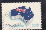 Sellos del Mundo : Oceania : Australia : MAPA AUSTRALIA