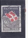 Stamps Denmark -  BANDERA