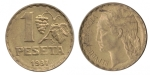 monedas del Mundo : Europa : Espa�a :  1 peseta República Española